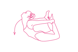 Перекаты вперед-назад в Позе Лука (2 мин) Кундалини Йога