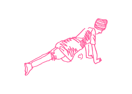 Переходы из Позы Кобры в Позу Передней Платформы 3