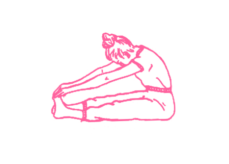 Касания пальцев ног с переходом из позы лежа в позу сидя 2 (28 раз)