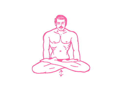 Подбрасывание тела в Позе Лотоса. Кундалини Йога