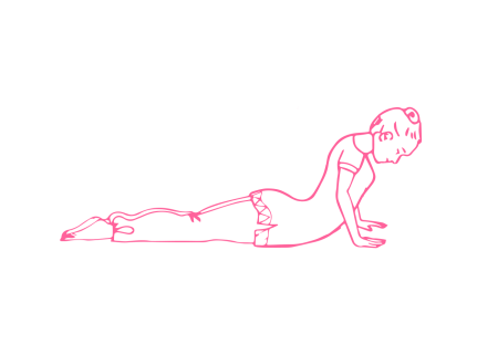 Опускание подбородка в Позе Кобры. Кундалини Йога Опускание подбородка в Позе Кобры. Кундалини Йога