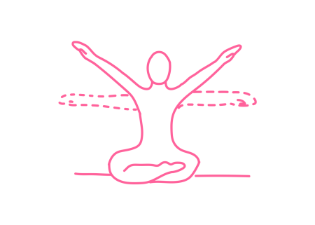 Подъем и опускание рук с поворотом ладоней 2 Подъем и опускание рук с поворотом ладоней 2