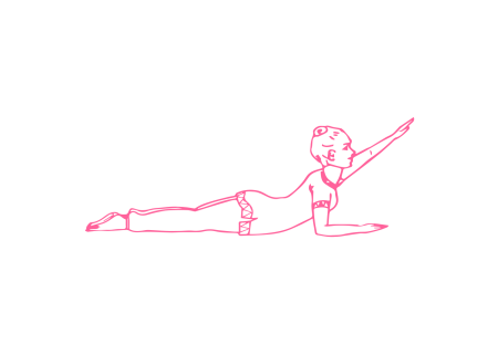 Подъем рук вверх в Позе Кобры. Кунадлини Йога