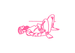 Подъемы и опускания таза 1. Упражнение Кундалини Йоги