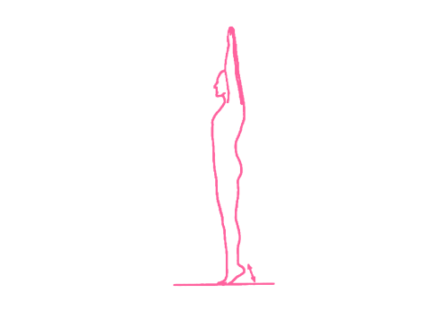 Подъемы на носки. Упражнение Кундалини Йоги