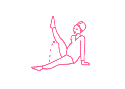 Подъемы ног (2-6 мин). Йога для беременных 1