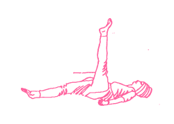 Подъемы ног на 90 градусов поочередно. Упражнение Кундалини Йоги