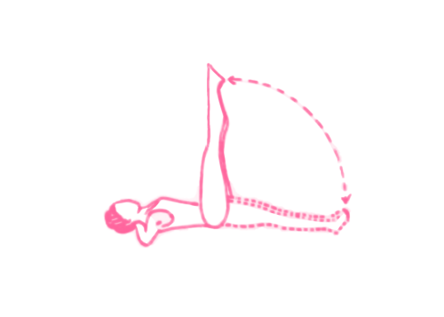 Подъемы ног на 90 градусов одновременно (2-3 мин). Упражнение Кундалини Йоги
