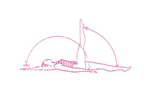 Подъемы ног поочередно (2 мин). Упражнение кундалини йоги
