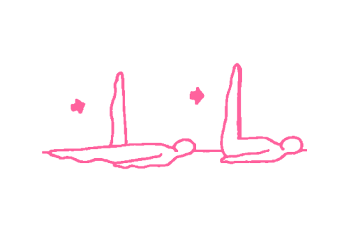 Подъемы ног с заведением за голову правой ноги (2 мин). Упражнение Кундалини Йоги 1