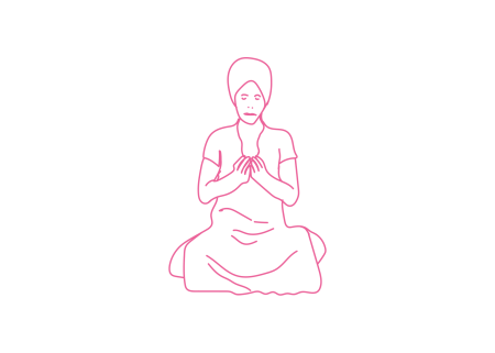 Подъемы рук в форме чашечек от груди к горлу 1 Подъемы рук в форме чашечек от груди к горлу 1