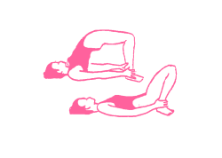 Подъемы ягодиц из положения лежа на спине. Упражнение Кундалини Йоги