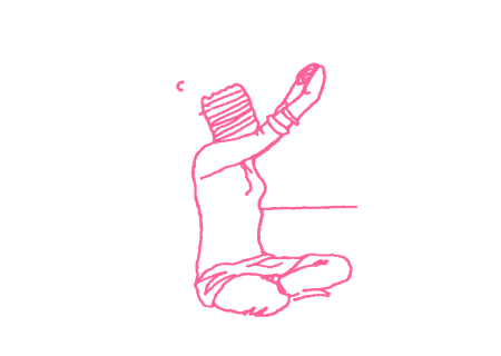 Подъёмы рук на 60 градусов в Простой Позе. Упражнение Кундалини Йоги. C