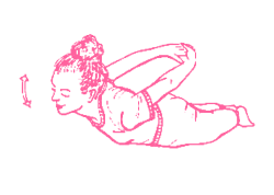 Поднимание головы и груди лежа на животе. Упражнение Кундалини Йоги Поднимание головы и груди лежа на животе. Упражнение Кундалини Йоги