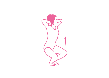 Подпрыгивания в Позе Ворона на 4 счета (4 мин) Подпрыгивания в Позе Ворона на 4 счета (4 мин)