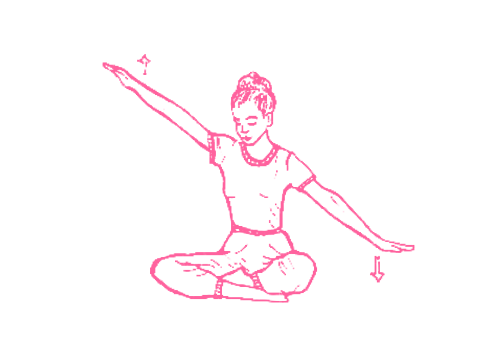 Покачивающие движения руками 1. Упражнение Кундалини Йоги