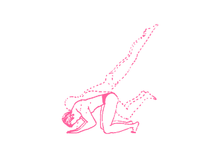 Полудикая лошадь, встающая на дыбы 2. Упражнение Кундалини Йоги