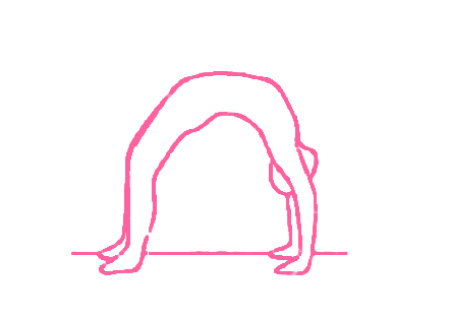 Поочередные подъемы ног из Позы Колеса 1. Упражнение Кундалини Йоги