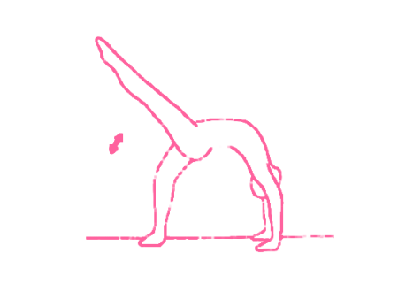 Поочередные подъемы ног из Позы Колеса 2. Упражнение Кундалини Йоги