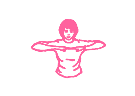 Поочередные сгибания и выпрямления рук в Простой Позе (3 мин) 3