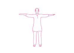 Попеременное опускание и поднимание прямых рук стоя на ногах (4-7 минут) 1