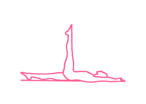 Попеременные подъемы ног - кундалини йога упражнение