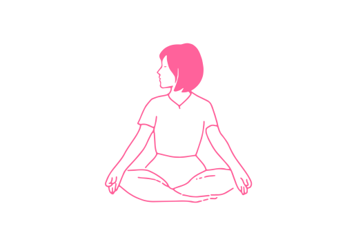 Повороты головы в Простой Позе с мантрой Сат Нам (3 мин или 26 раз)