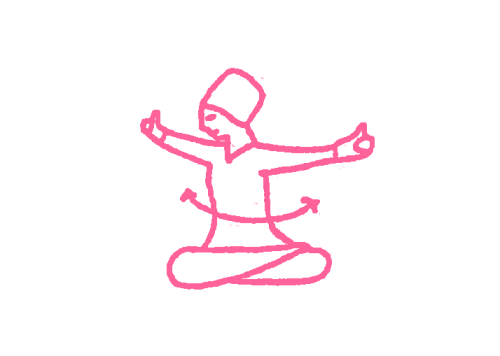 Повороты корпуса с вытянутыми руками (1-3 мин). Упражнение Кундалини Йоги