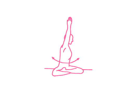 Повороты корпуса с вытянутыми вверх руками (2-3 мин). Упражнение Кундалини Йоги 1