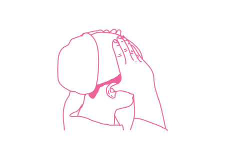 Повороты корпусом в Простой Позе с руками на голове 3