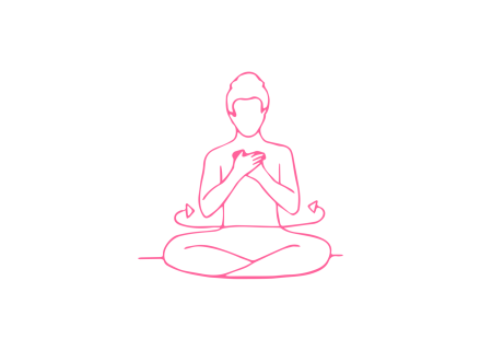 Повороты туловища с руками на груди Кундалини Йога упражнение