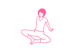 Поза Бабочки - кундалини йога упражнение