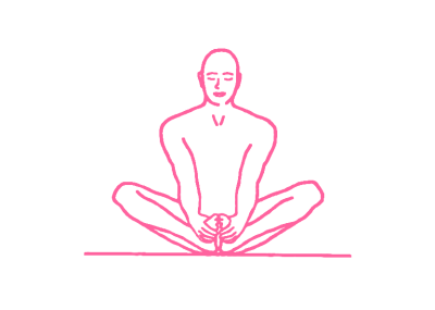 Поза Бабочки (Баддха Конасана) в Кундалини Йоге 2