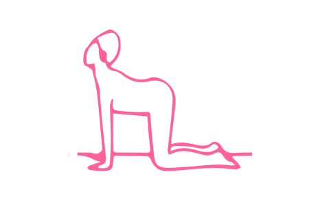 Поза Кошки-Коровы с хлопками 2 - Кундалини Йога