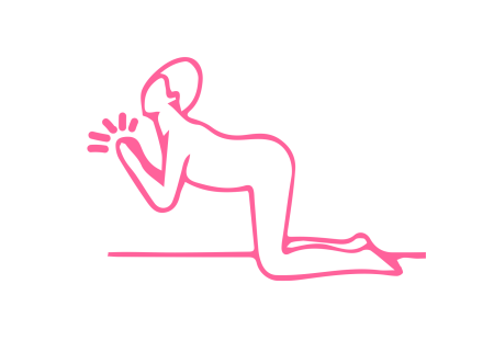 Поза Кошки-Коровы с хлопками 4 - Кундалини Йога