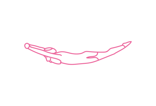 Поза Лодки с Дыханием Огня и руками в Замке Венеры (1 мин – 2 мин)