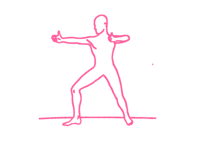 Асана Поза Лучника в Кундалини Йоге