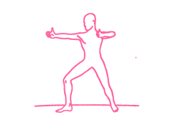 Асана Поза Лучника в Кундалини Йоге