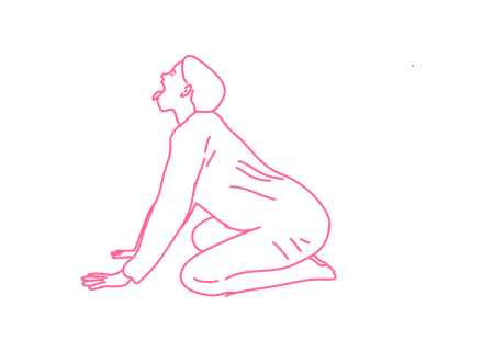 Дыхание через рот в Позе Льва. Упражнение Кундалини Йоги