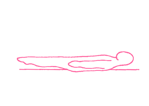 Поза натяжения c медленным глубоким дыханием. Упражнение Кундалини Йоги