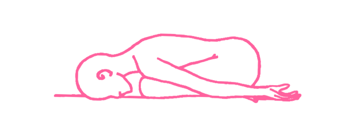 Поза ребенка (Баласана)