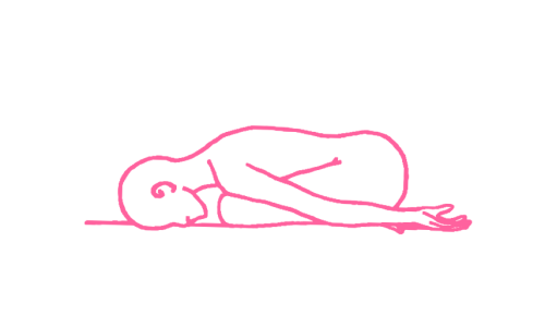 Поза ребенка (Баласана)