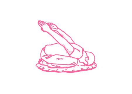 Шлепки ладонями по пояснице в Позе Ребенка (4,5 мин). Упражнение Кундалини Йоги 2