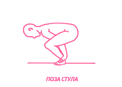 Поза стула. Асаны Кундалини Йоги