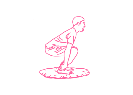 Дыхание Огня через открытый рот в Позе Стула (3 мин). Упражнение Кундалини Йоги