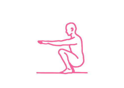 Приседания в Позу Ворона (52 раза). Упражнение Кундалини Йоги 1