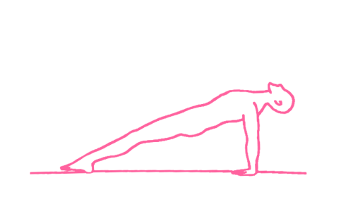 Задняя платформа (Пурвоттанасана)