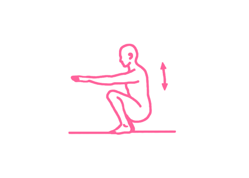 Приседания в позе ворона (25 раз) - упражнение Кундалини Йога 1