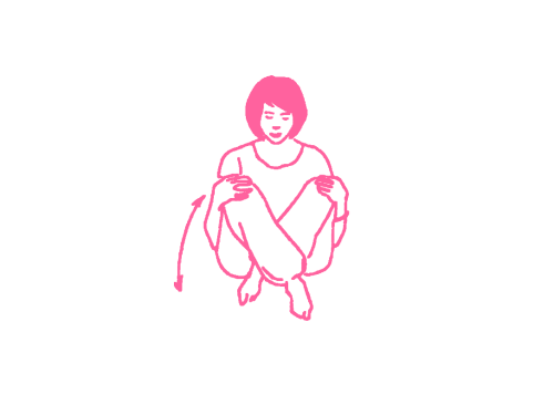 Притягивание и отпускание коленей к груди (6 мин). Упражнение Кундалини Йоги