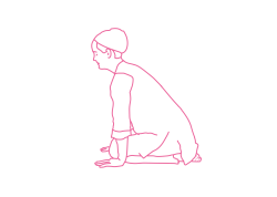 Прогибы позвоночника в Позе Алмаза с ладонями на полу. Кундалини Йога 1